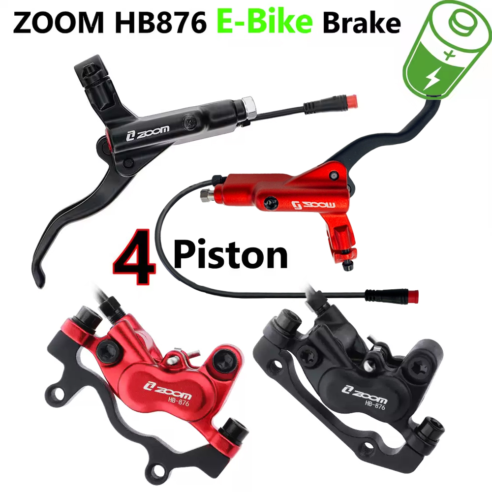 Zoom Hydraulic Brake 4 Piston E-Scooter - ZOOM HB-876E e-bike 4 pistons jeu