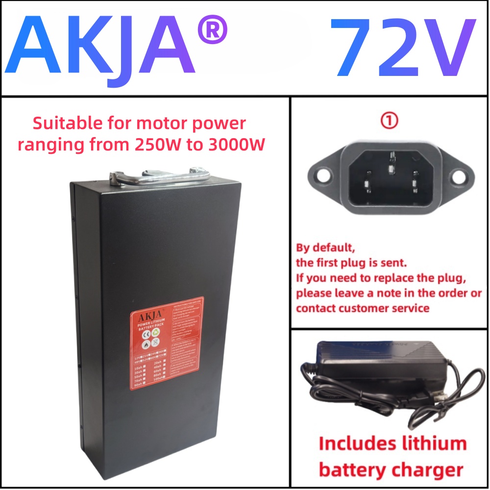 72V 30Ah Lifepo4 Battery Pack - Transport rapide en Air 72V nouvelle