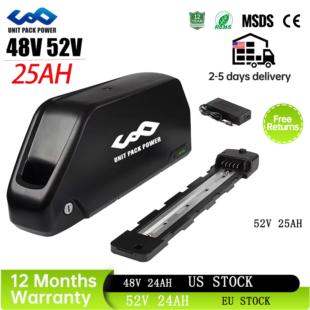 60V 30Ah 21700 Battery Pack - Batterie de vélo électrique 52V 25AH