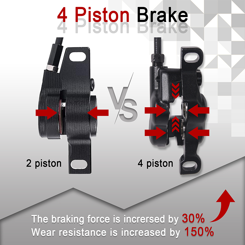 Ensemble de freins à disque po - Zoom Hydraulic Brake 4 Piston E-Scooter avis et prix