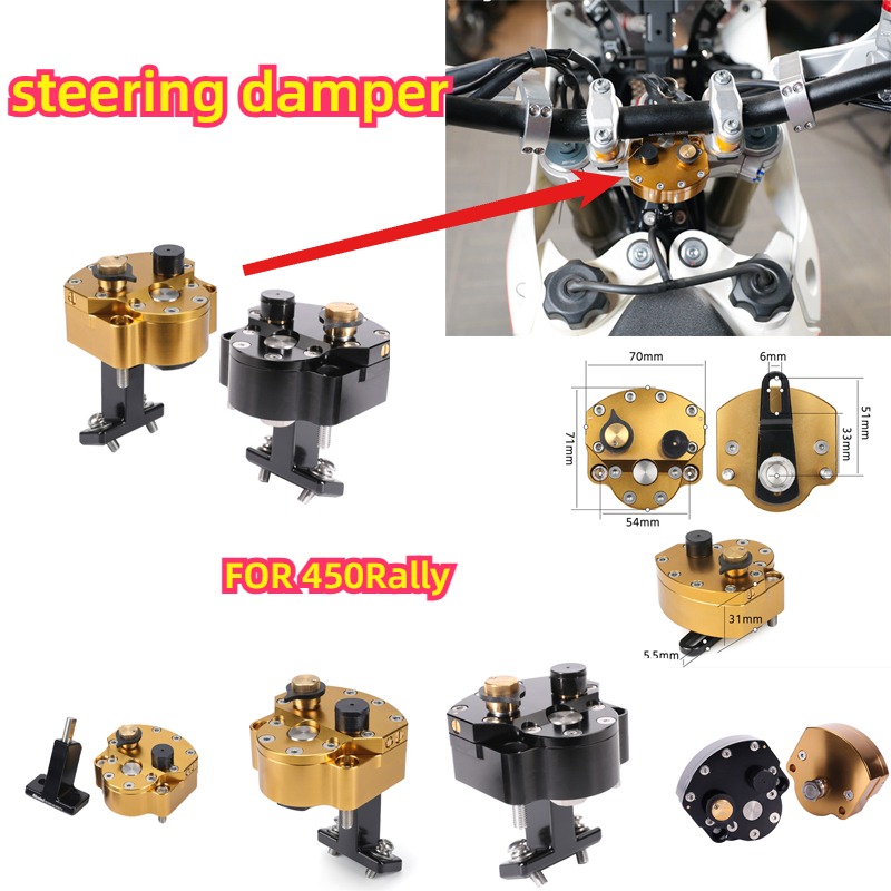 Kit de montage d'amortisseur d - Steering Damper Stabilizer Kit Cnc avis et prix