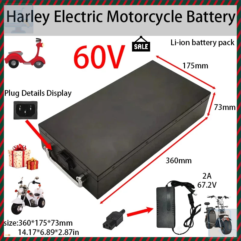 Batterie Li-ion pour moto élec - 72V 30Ah Lifepo4 Battery Pack avis et prix