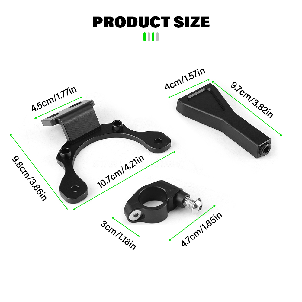 Nouveau Kit de Fixation pour A - Steering Damper Stabilizer Kit Cnc avis et prix