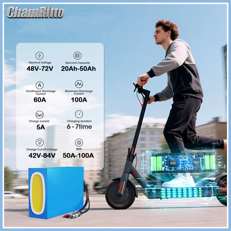 Batterie de vélo électrique 48 - 60V 30Ah 21700 Battery Pack avis et prix